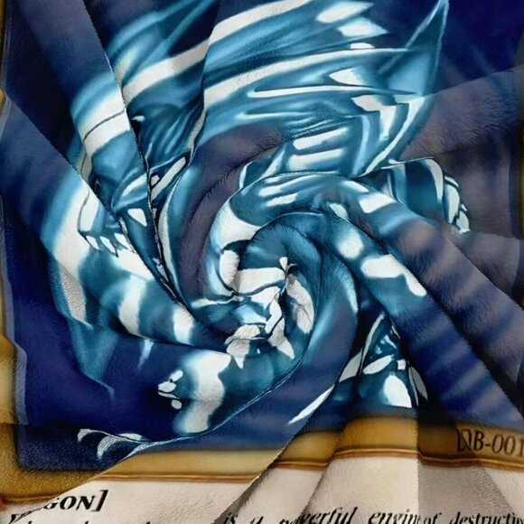 1pc Blue-Eyes White Dragon Anime Throw Blanket Soft Plush Vintage Style - Picture 5 of 12